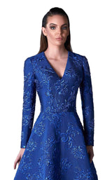 2 of 2 Edward Arsouni Couture FW0397 Blue