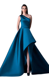 1 of 2 Edward Arsouni Couture FW0402 Teal