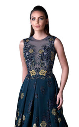 2 of 2 Edward Arsouni Couture FW0410 Navy