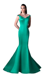 1 of 2 Edward Arsouni Couture FW0413 Green