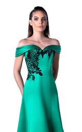 2 of 2 Edward Arsouni Couture FW0415 Green