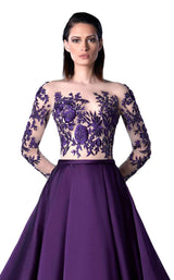2 of 2 Edward Arsouni Couture FW0420 Purple