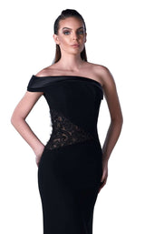 2 of 2 Edward Arsouni Couture FW0421 Black