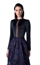 2 of 2 Edward Arsouni Couture FW0422 Black