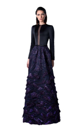 1 of 2 Edward Arsouni Couture FW0422 Black