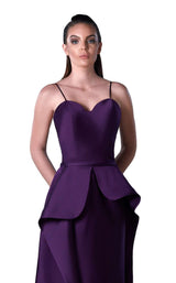 2 of 2 Edward Arsouni Couture FW0423 Purple