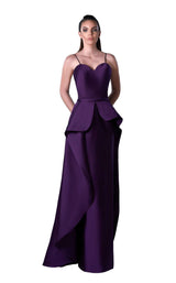 1 of 2 Edward Arsouni Couture FW0423 Purple