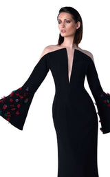 2 of 2 Edward Arsouni Couture FW0424 Black