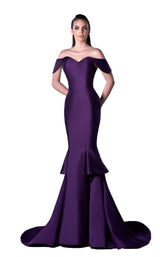 1 of 2 Edward Arsouni Couture FW0425 Purple