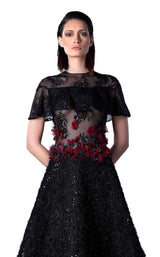 2 of 2 Edward Arsouni Couture FW0426 Black