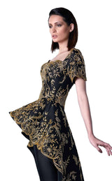 2 of 2 Edward Arsouni Couture FW0427 Black