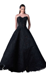 1 of 2 Edward Arsouni Couture FW0430 Black