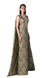 1 of 2 Edward Arsouni Couture FW0435 Gold