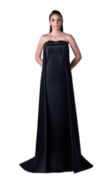 1 of 2 Edward Arsouni Couture FW0438 Black