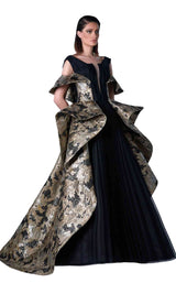1 of 2 Edward Arsouni Couture FW0441 Black