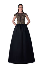 1 of 2 Edward Arsouni Couture FW0442 Black