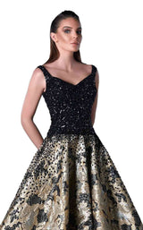 2 of 2 Edward Arsouni Couture FW0443 Black