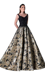 1 of 2 Edward Arsouni Couture FW0443 Black