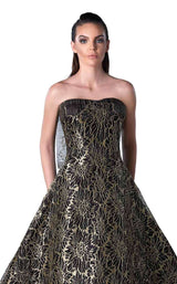 2 of 2 Edward Arsouni Couture FW0447 Black