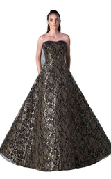 1 of 2 Edward Arsouni Couture FW0447 Black