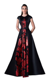 1 of 2 Edward Arsouni Couture FW0457 Black