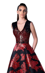 2 of 2 Edward Arsouni Couture FW0459 Black