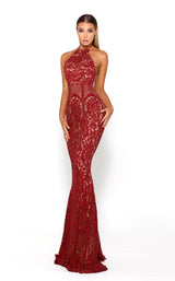 1 of 7 Portia and Scarlett Elle Gown Red