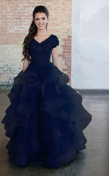 2 of 2 Ellie Wilde EW118193 Navy