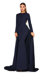 5 of 17 Portia and Scarlett Endora Long Sleeve Navy