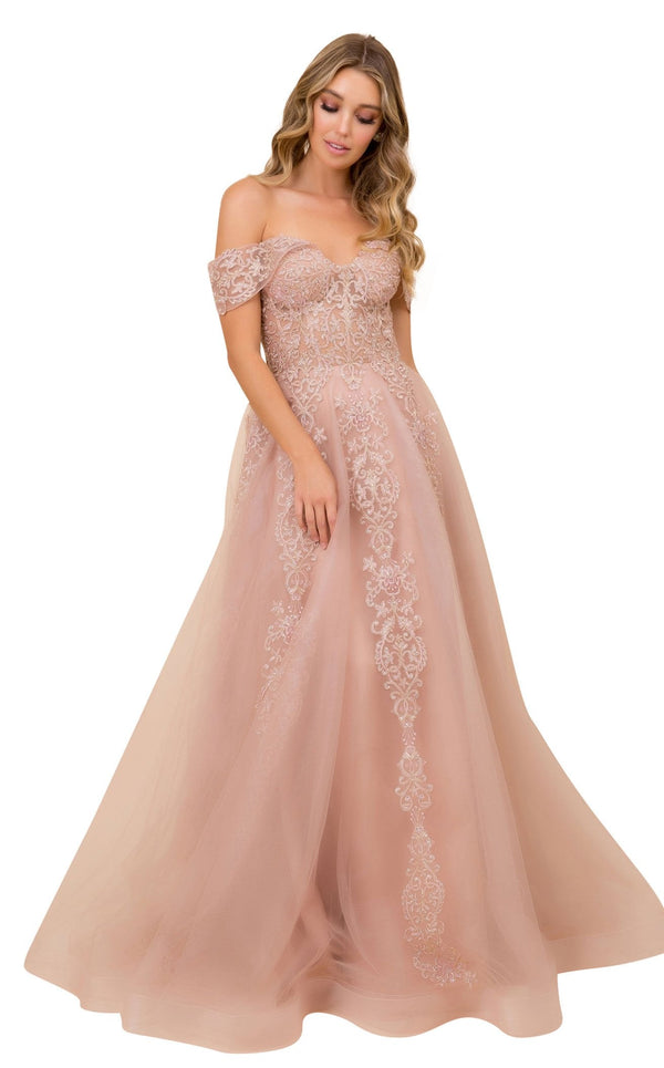 Nox Anabel F336 Dress Rose-Gold