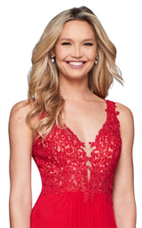 14 of 16 Faviana 8070 Red