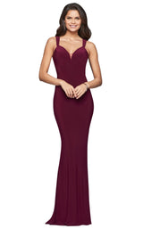 1 of 10 Faviana S10106 Bordeaux