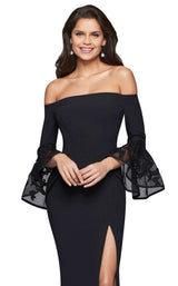 6 of 7 Faviana S10176 Black