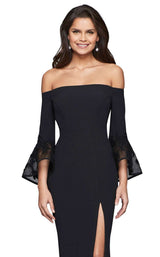 2 of 7 Faviana S10176 Black