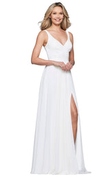 1 of 6 Faviana S10177 Ivory