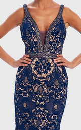 3 of 4 Forever Unique AF0501 Navy