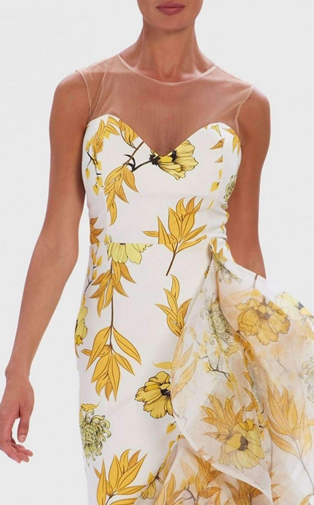 infinity dress golden yellow Ayaba Women's African Print Maxi Infinity Dress (Yellow and Brown) 8 / Yellow