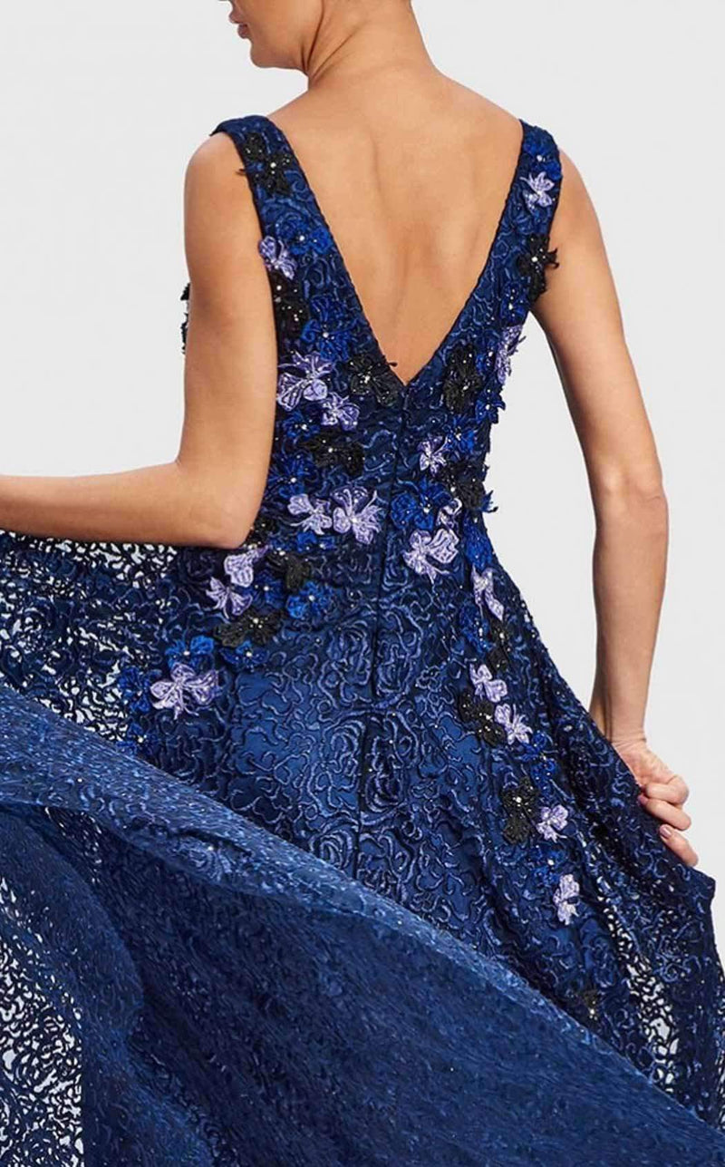 forever unique blue lace dress Forever Unique AF0601