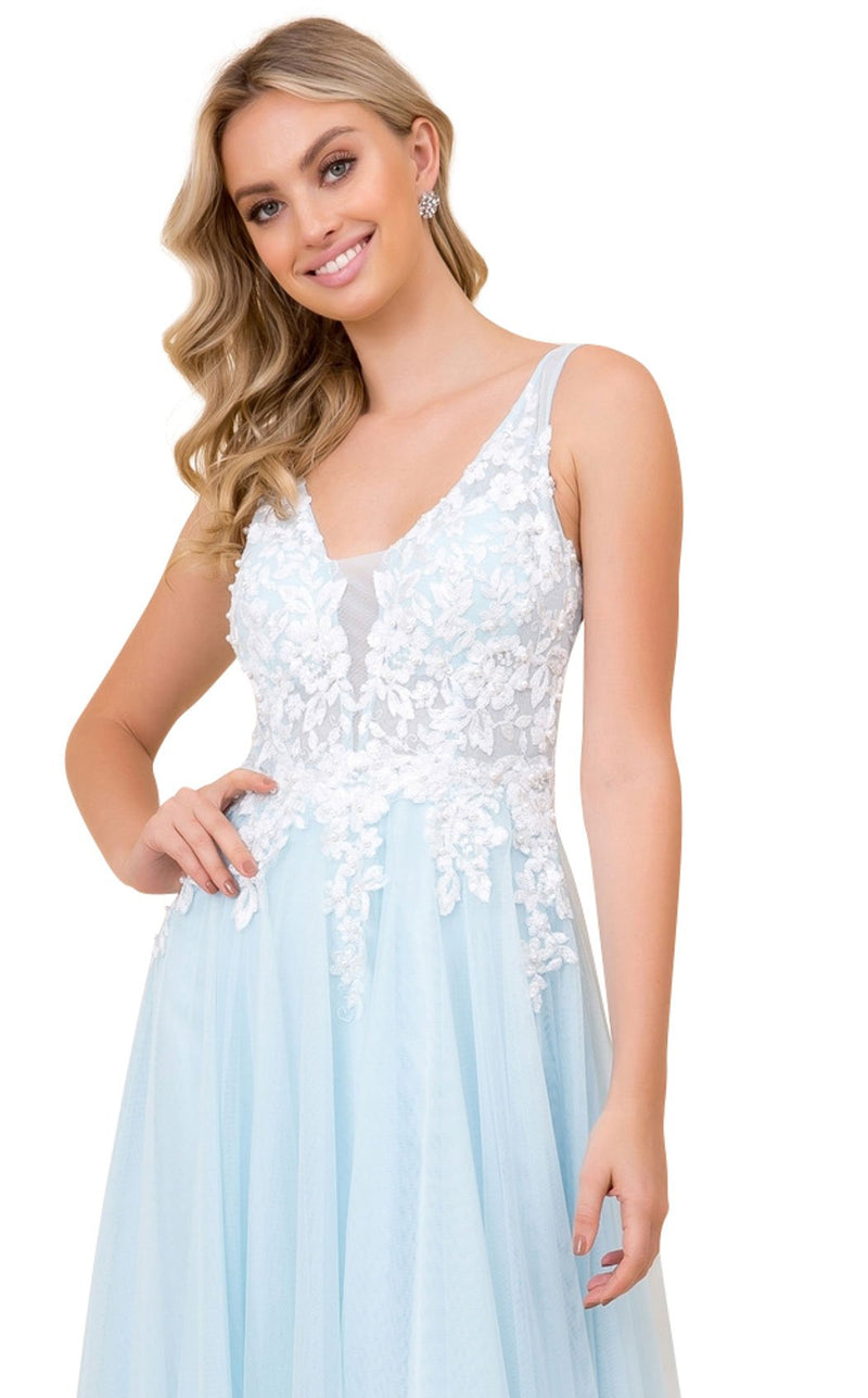 Nox Anabel G048 Dress Pale-Blue