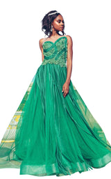 MNM Couture G1013 Emerald Green