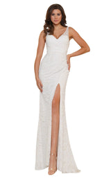 2 of 8 Colors Dress G1074 Dress Off-White