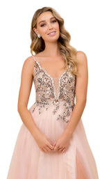 3 of 4 Nox Anabel G382 Dress Blush-Gold