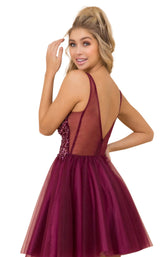 4 of 4 Nox Anabel G694 Dress Wine