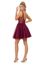 2 of 4 Nox Anabel G694 Dress Wine