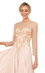 7 of 12 Nox Anabel H529 Dress Gold