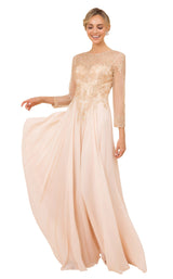 1 of 12 Nox Anabel H529 Dress Gold