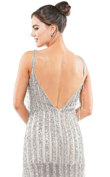 8 of 8 Colors Dress J107 Dress Silver-Nude
