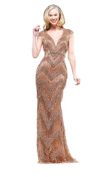 1 of 8 Colors Dress J110 Dress Rose-Gold
