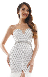 6 of 8 Colors Dress J135 Dress Off-White