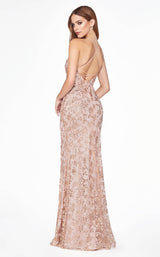 2 of 2 Cinderella Divine J2150 Dress Rose-Gold